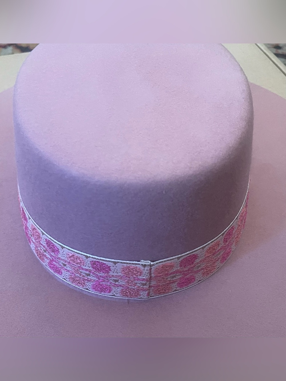 Brand New Lack of Color Floral Fedora Hat - Picture 11 of 15